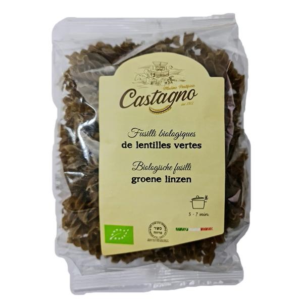 CASTAGNO PATES FUSILLI DE LENTILLES VERTES 250GR HY12