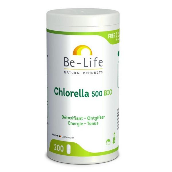 BE-LIFE CHLORELLA 500 200X GELULES BL