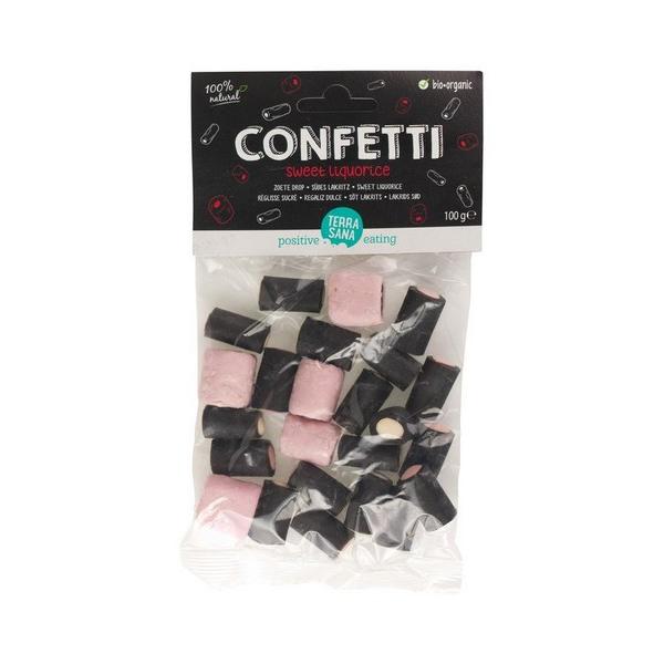 TERRASANA REGLISSE DOUCE CONFETTI 100GR BF20