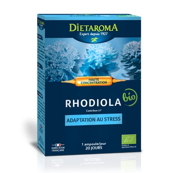 DIETAROMA RHODIOLA ADAPTATION AU STRESS 20X AMPOULES MN