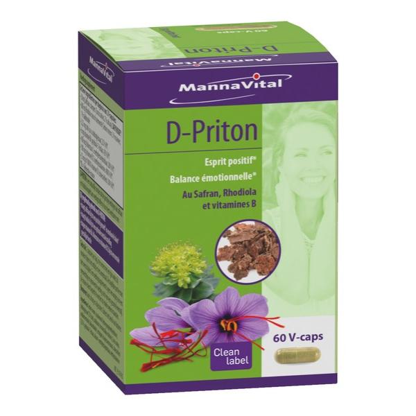 MANNAVITAL D - PRITON 60X CAPSULES MV