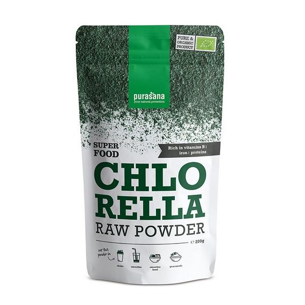 PURASANA POUDRE DE CHLORELLA 200GR BV