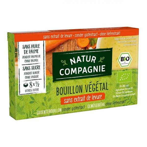 NATUR COMPAGNIE BOUILLON VEGETAL 8X9GR MV12