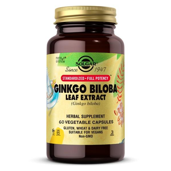 SOLGAR GINKGO BILOBA 60X CAPSULES SG