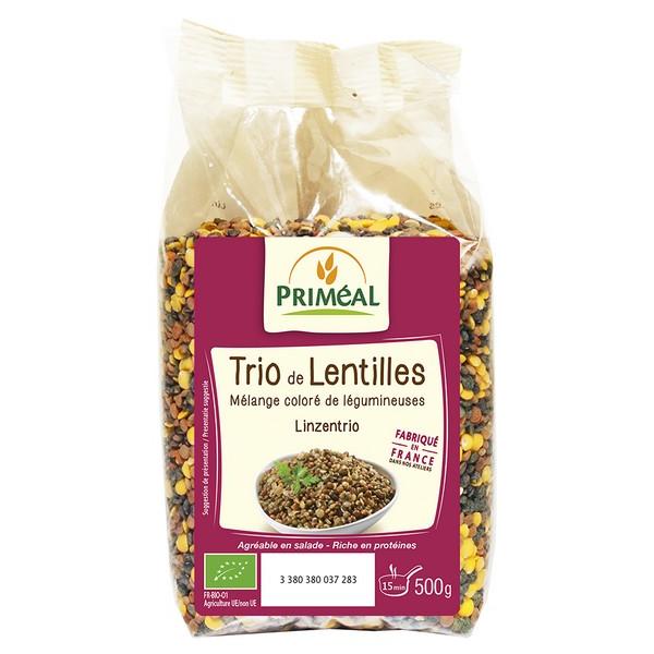 PRIMEAL TRIO DE LENTILLES 500GR HY6