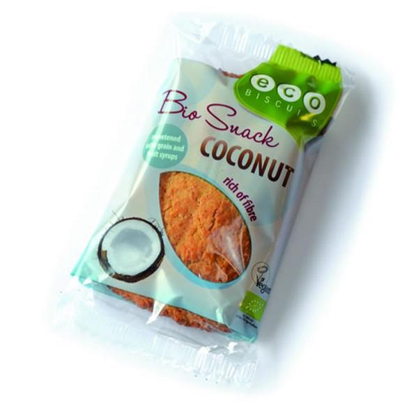 ECO BISCUITS SNACK COCNUT 55GR MR20