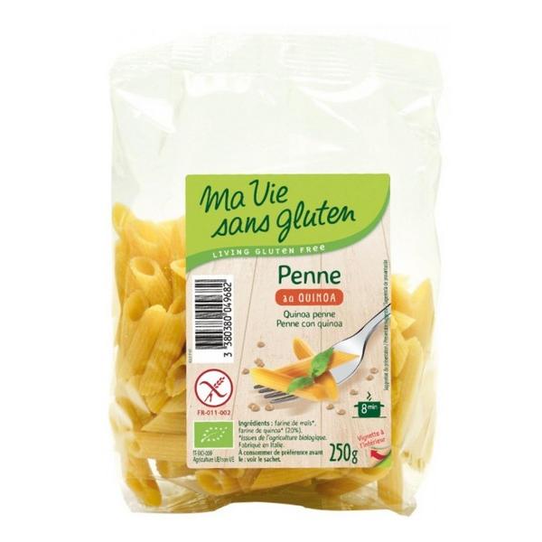 MA VIE SANS GLUTEN PATES PENNE AU QUINOA 250GR HY16