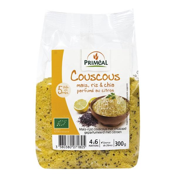 PRIMEAL COUSCOUS MAIS RIZ & CHIA 300GR HY6