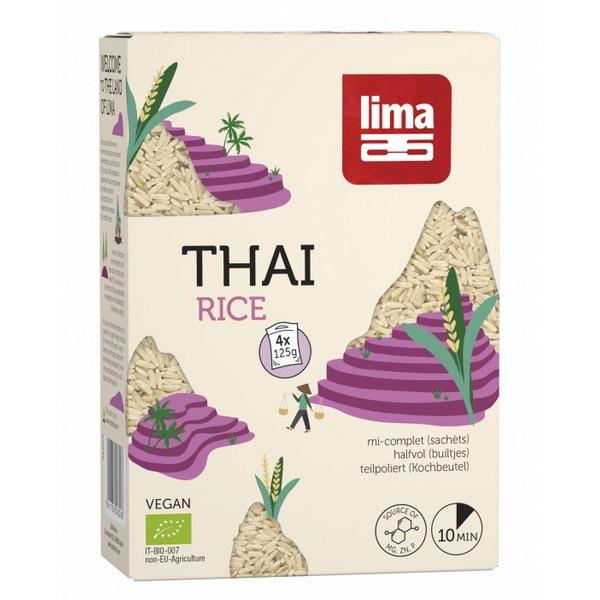 LIMA RIZ THAI MI-COMPLET 4X125GR BF6