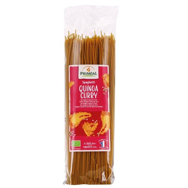 PRIMEAL PATES SPAGHETTI QUINOA CURRY 500GR HY