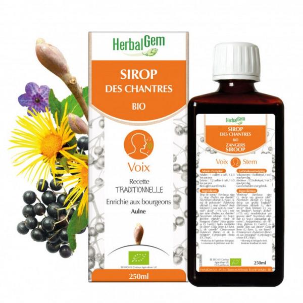 HERBALGEM SIROP DES CHANTRES VOIX 250ML PR