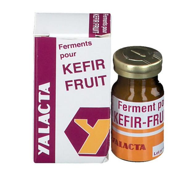 YALACTA FERMENTS KEFIR D'EAU ET DE FRUITS 11GR GP10