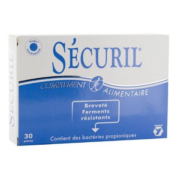 SECURIL CONTIENT DES BACTERIES PROPIONIQUES 30X GELULES GP