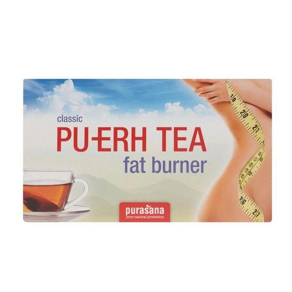 PURASANA PUERH BRULEUR DE GRAISSE THE 24X SACHETS FAT BURNER TEA BV