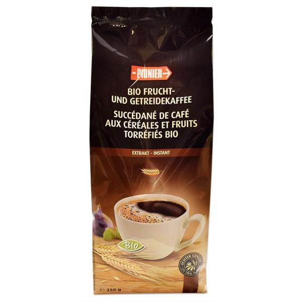 PIONIER SUCCEDANE DE CAFE AUX CEREALES ET FRUITS INSANT 250GR BF6