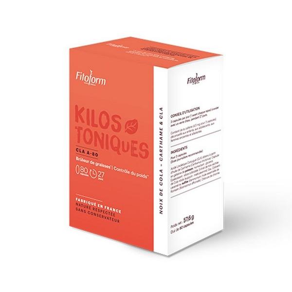 FITOFORM KILOS TONIQUES CLA A-80 80XCAPSULES CONTROLE DU POIDS DB