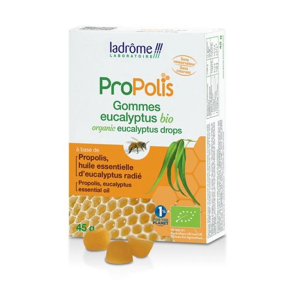 LADROME GOMMES PROPOLIS EUCALYPTUS 45GR MV