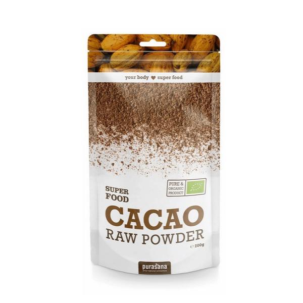 PURASANA POUDRE DE CACAO CRU 200GR BV