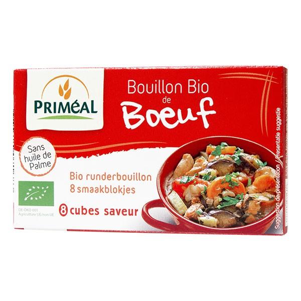 PRIMEAL BOUILLION DE BOEUF 8X9GR CUBES HY12