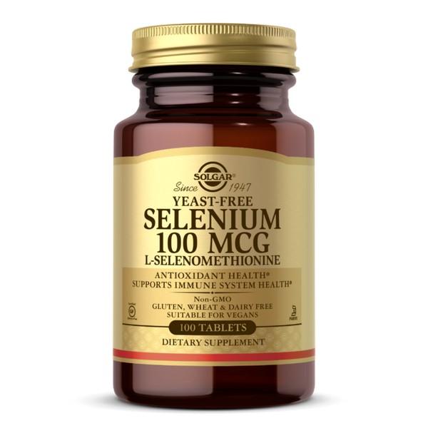 SOLGAR SELENIUM 100MCG L-SELENOMETHIONINE 100X TABLETS SG