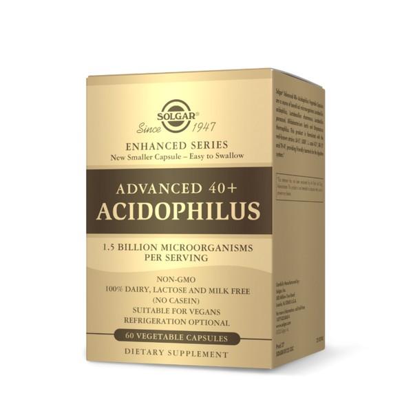 SOLGAR ADVANCED 40+ ACIDOPHILUS 60X CAPSULES SG