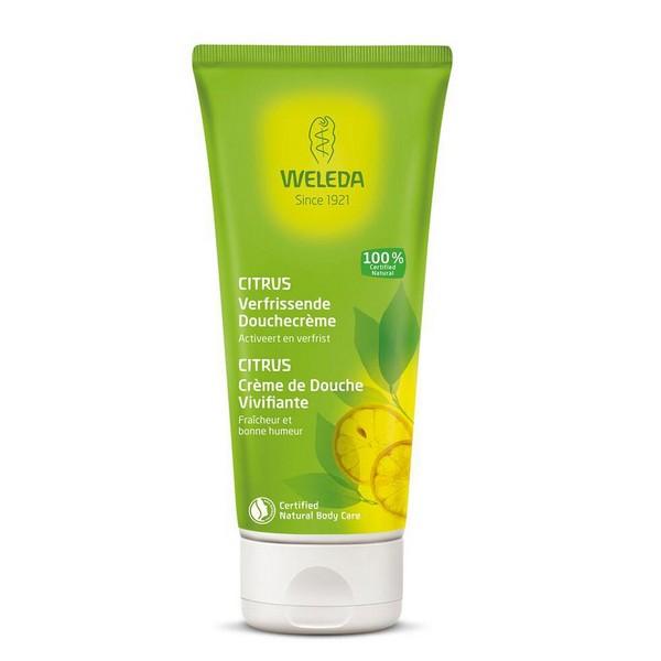 WELEDA CREME DE DOUCHE CITRUS FRAICHEUR & BONNE HUMEUR 200ML MR6