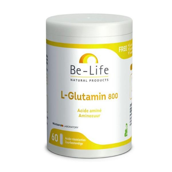 BE-LIFE L-GLUTAMIN 800 60X GELULES BF