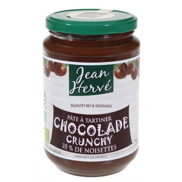 JEAN HERVE PATE A TARTINER CHOCOLADE CRUNCHY 750GR VJ6