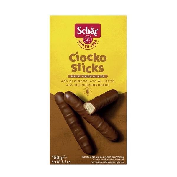 SCHAR BISCUITS STICKS AU CHOCOLAT 150GR RV6