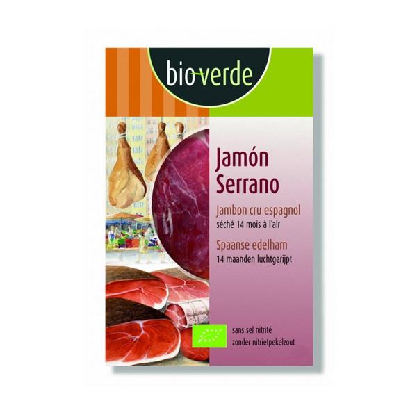 BIO VERDE JAMBON SERRANO 80GR BF6