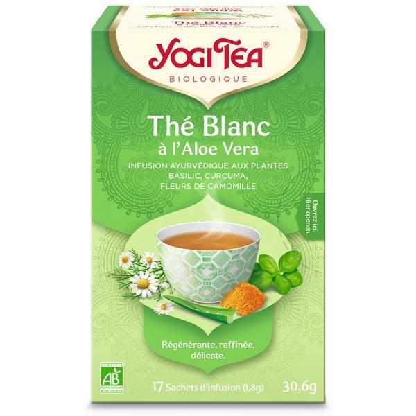 YOGI TEA THE BLANC A L'ALOE VERA 17X SACHETS 30,6GR BF6