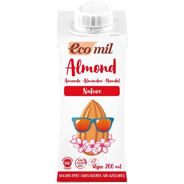 ECOMIL LAIT AMANDE NATURE 200ML MV