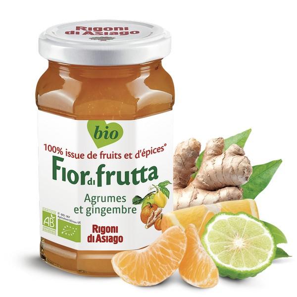 FIOR DI FRUTTA CONFITURE D'ARGUMES & GINGEMBRE 250GR BF6