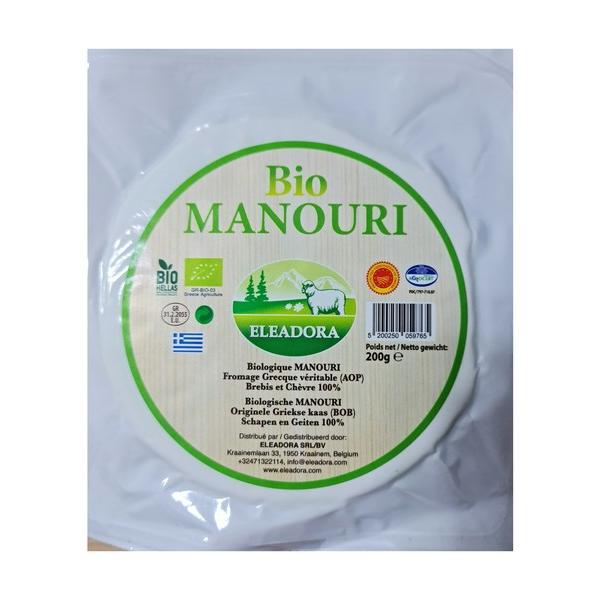 ELEADORA FROMAGE GRECQUE MANOURI 100% BREBIS CHEVRE 200GR EL