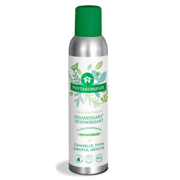 PHYTAROMASOL SPRAY INTERIEUR CANNELLE, THYMM, GIROFLE, MENTHE 250ML MN