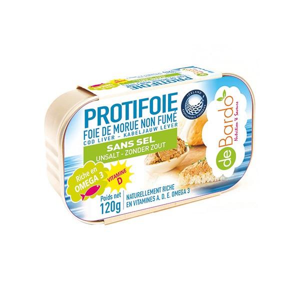 DE BARDO PROTIFOIE FOIE DE MOURUE NON FUME SANS SEL 120GR DB12