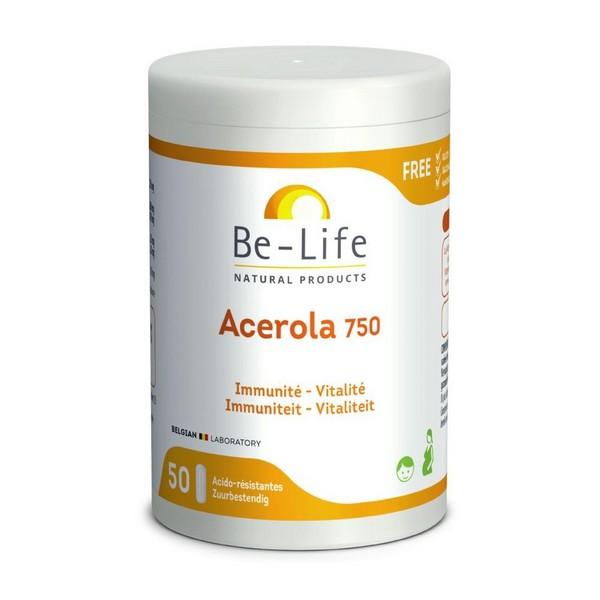 BE-LIFE ACEROLA 750 50X GELULES BL