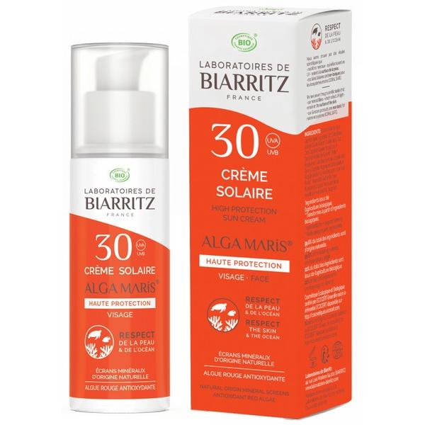 LABORATOIRES DE BIARRITZ CREME SOLAIRE VISAGE 30SPF 50ML BZ