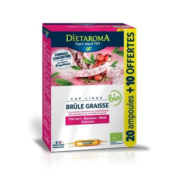 DIETAROMA CAP LIGNE BRULE GRAISSE 30X 15ML AMPOULES MN