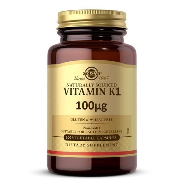 SOLGAR VITAMINE K1 100X TABLETS SG