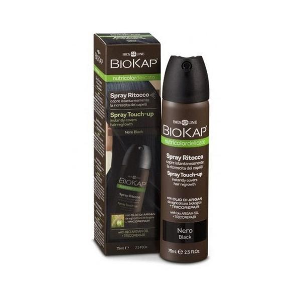 BIOKAP SPRAY RETOUCHE NOIR 75ML NUTRICOLOR DELICATO MN