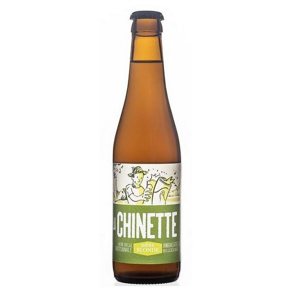 LA CHINETTE BIERE BLONDE 6% 33CL MR24