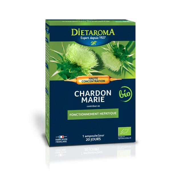 DIETAROMA CHARDON MARIE FONCTIONNEMENT HEPATIQUE 20X AMPOULES MN