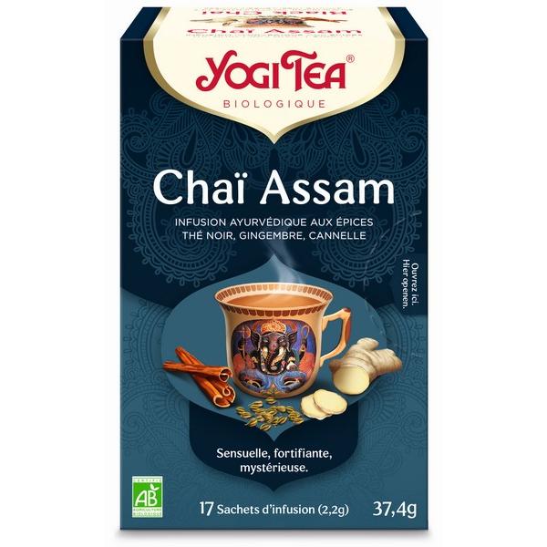 YOGI TEA CHAI ASSAM 17X SACHETS 37,4GR BF6