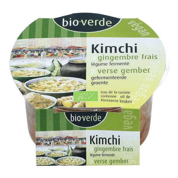 BIO VERDE KIMCHI GINGEMBRE FRAIS 125GR BF4