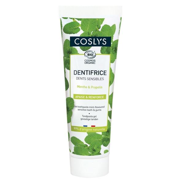 COSLYS DENTIFRICE DENTS SENSIBLES MENTHE & PROPOLIS 75ML DB1