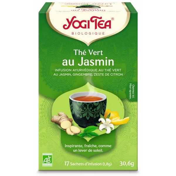 YOGI TEA THE VERT AU JASMIN 17X SACHETS 30,6GR BF6