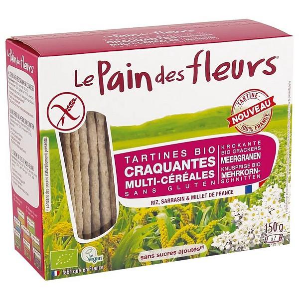 LE PAIN DES FLEURS TARTINES MULTI CEREALES 150GR HY12