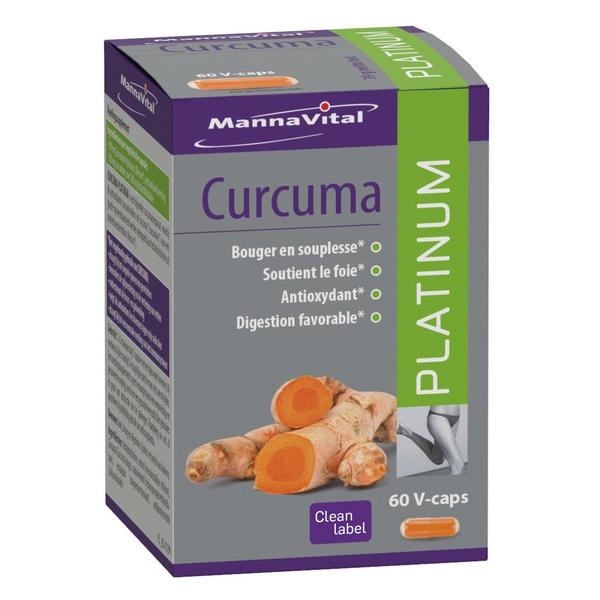 MANNAVITAL CURCUMA PLATINUM 60X CAPSULES MN