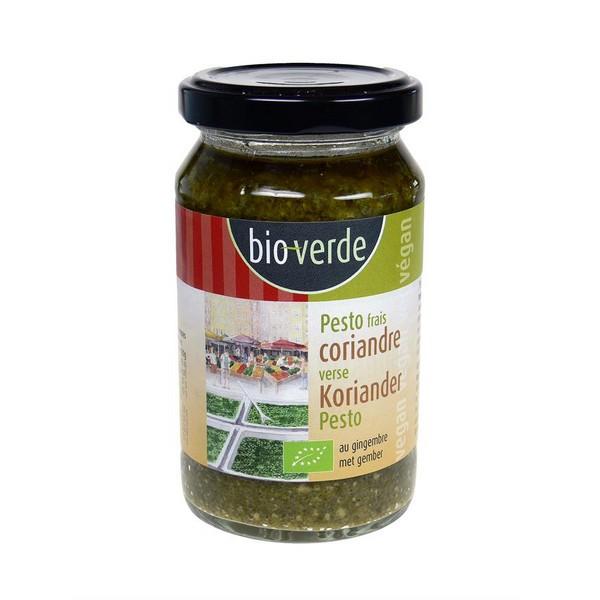 BIO VERDE PESTO CORIANDRE GINGEMBRE 165GR BF6